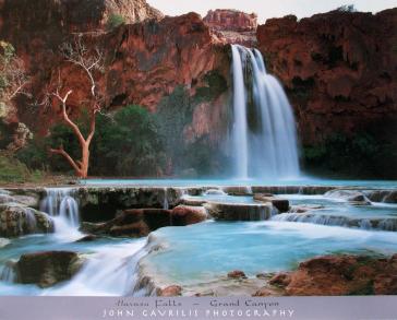 Havasu Falls - Grand Canyon by John Gavrilis