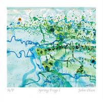 Spring Frogs l by John Olsen