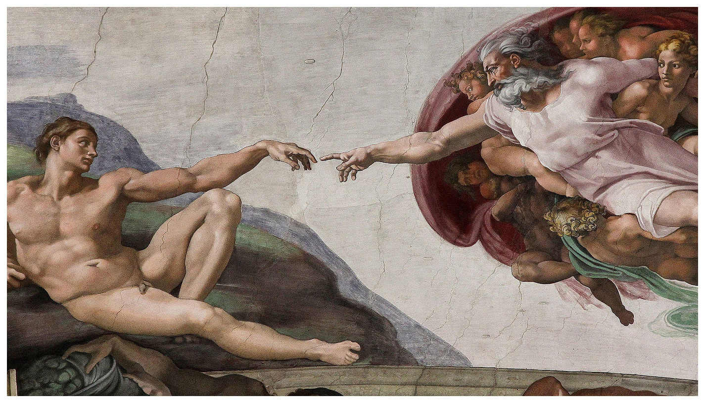 The Creation Of Adam By Michelangelo Classic Prints