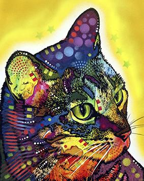 Confident Cat by Dean Russo