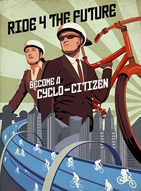 Vintage, Ride for the Future, Become a Cyclo-Citizen