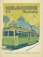 Vintage Advertising, Flinders Street Railway Station, Melbourne