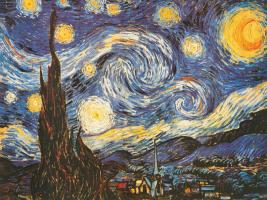 The Starry Night (La Notte Stellata), 1889 by Vincent Van Gogh