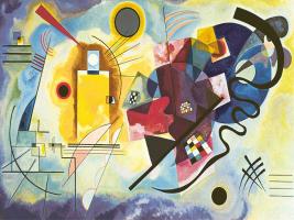 Gelb-Rot-Blau (Yellow-Red-Blue), 1925 by Wassily Kandinsky