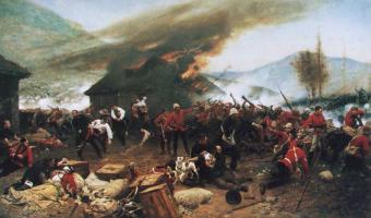 The Defence of Rorke's Drift, 1880 by Alphonse de Neuville