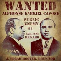 Vintage, FBI, Wanted, Al Capone, Public Enemy No. 1