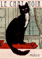 Vintage Advertising, Le Chat Noir "The Black Cat"