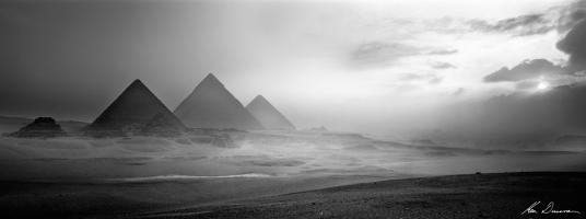 Pyramids, Egypt by Ken Duncan