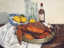 Seafood Lunch by Anna Rubin