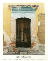 Brown Door, Oaxaca by Tom Mayberry