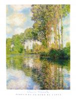 Peupliers au bord de l'Epte by Claude Monet