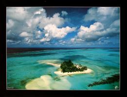 Atoll de Bora by Yann Arthus-Bertrand