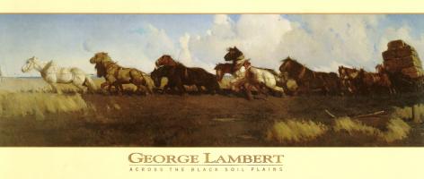 Across the Black Soil Plains by George Lambert
