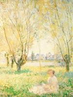 Sous Les Saules by Claude Monet