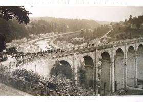 Tour of the '20s - Racing over the bridge at Dinan, Brittany