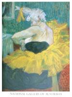 La clownesse Cha-u-Kao (Cha-u-Kao the woman clown) 1895 by Toulouse-Lautrec