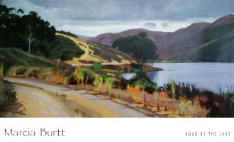 Road by the Lake by Marcia Burtt