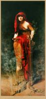 Priestess of Delphi, 1891 by John Collier