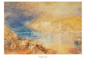 Heidelberg - Sunset by J.M.W. Turner
