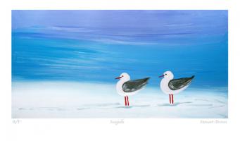 Seagulls by Louise Stewart-Brown