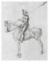 Man in Armor on Horseback by Albrecht Dürer